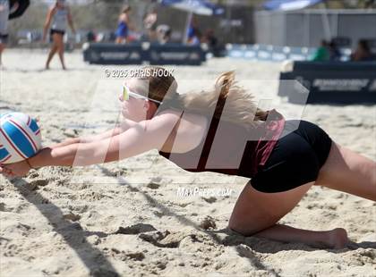 Thumbnail 3 in Flagstaff vs Mountain Ridge (CatBox Classic Beach Invitational) photogallery.