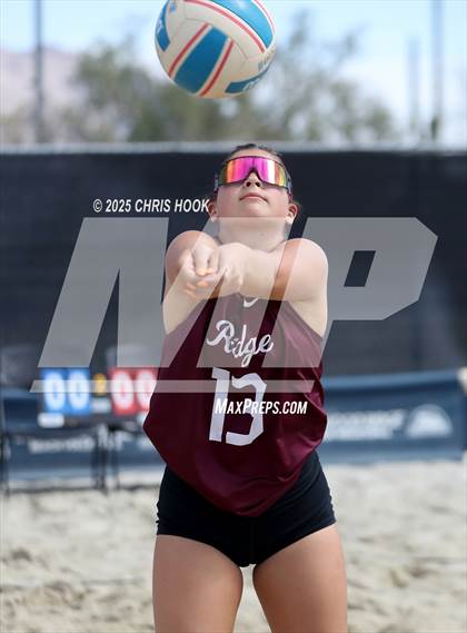 Thumbnail 3 in Flagstaff vs Mountain Ridge (CatBox Classic Beach Invitational) photogallery.