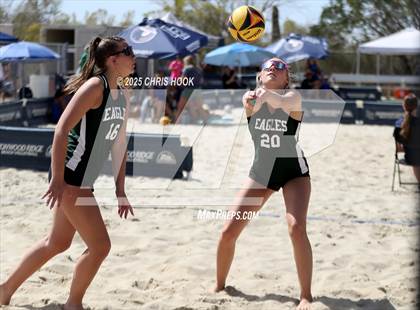 Thumbnail 3 in Flagstaff vs Mountain Ridge (CatBox Classic Beach Invitational) photogallery.