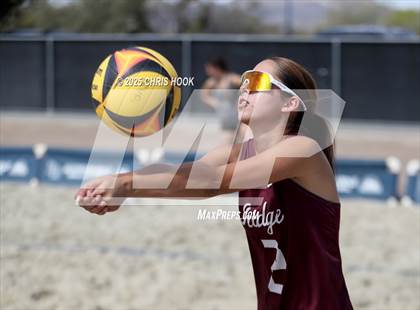 Thumbnail 3 in Flagstaff vs Mountain Ridge (CatBox Classic Beach Invitational) photogallery.