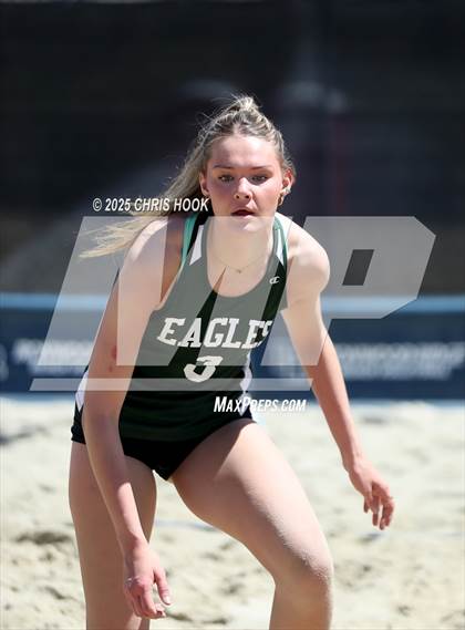 Thumbnail 3 in Flagstaff vs Mountain Ridge (CatBox Classic Beach Invitational) photogallery.
