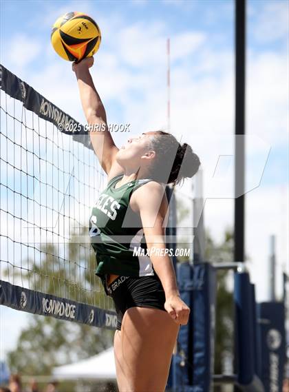 Thumbnail 1 in Flagstaff vs Mountain Ridge (CatBox Classic Beach Invitational) photogallery.