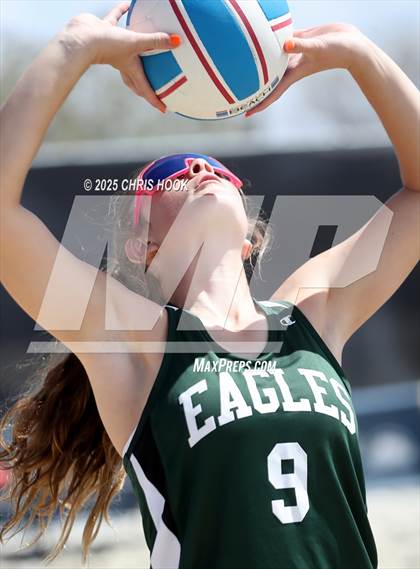 Thumbnail 3 in Flagstaff vs Mountain Ridge (CatBox Classic Beach Invitational) photogallery.