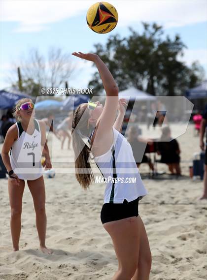 Thumbnail 1 in Flagstaff vs Mountain Ridge (CatBox Classic Beach Invitational) photogallery.