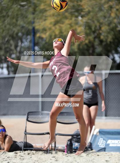 Thumbnail 2 in Flagstaff vs Mountain Ridge (CatBox Classic Beach Invitational) photogallery.