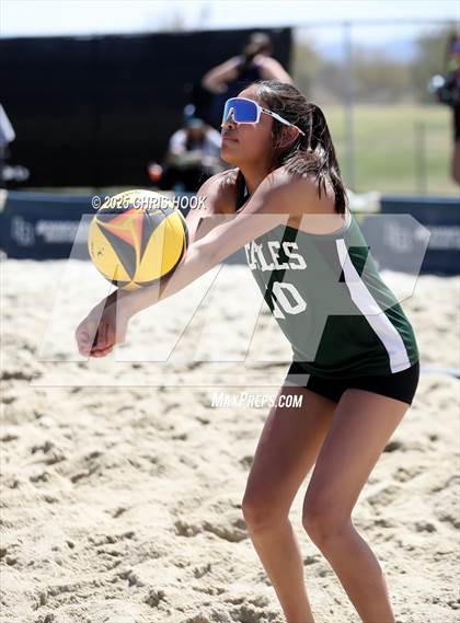 Thumbnail 3 in Flagstaff vs Mountain Ridge (CatBox Classic Beach Invitational) photogallery.