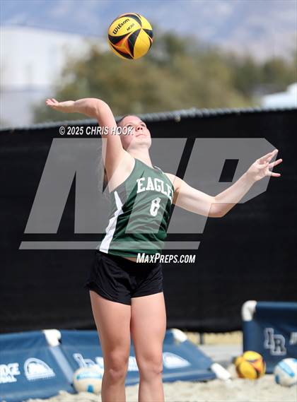 Thumbnail 1 in Flagstaff vs Mountain Ridge (CatBox Classic Beach Invitational) photogallery.