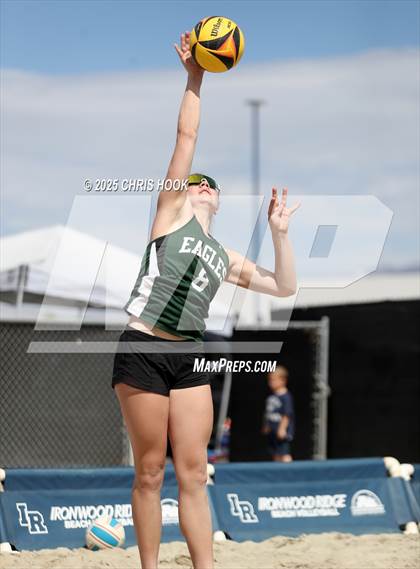 Thumbnail 2 in Flagstaff vs Mountain Ridge (CatBox Classic Beach Invitational) photogallery.