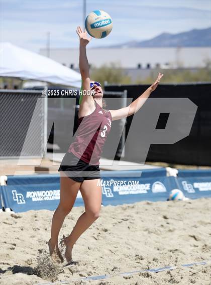 Thumbnail 1 in Flagstaff vs Mountain Ridge (CatBox Classic Beach Invitational) photogallery.