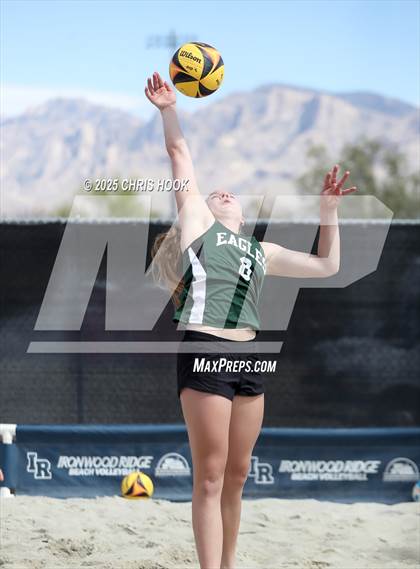 Thumbnail 1 in Flagstaff vs Mountain Ridge (CatBox Classic Beach Invitational) photogallery.
