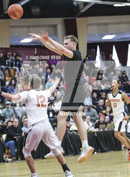 Thumbnail 3 in Hargrave Military Academy vs Orangeville Prep (Spalding Hoophal Classic) photogallery.