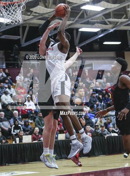 Thumbnail 1 in Hargrave Military Academy vs Orangeville Prep (Spalding Hoophal Classic) photogallery.