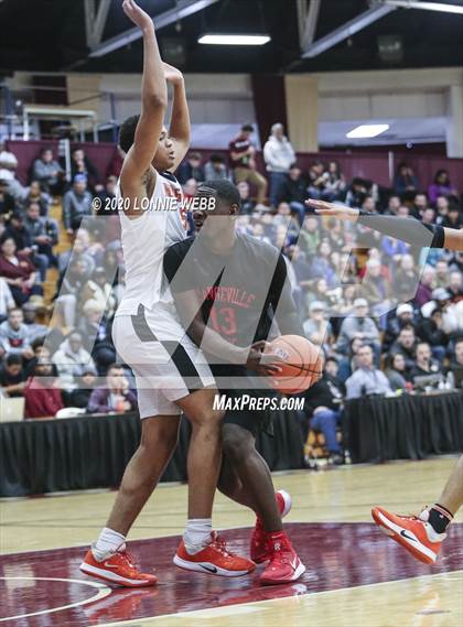 Thumbnail 3 in Hargrave Military Academy vs Orangeville Prep (Spalding Hoophal Classic) photogallery.