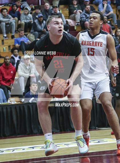 Thumbnail 2 in Hargrave Military Academy vs Orangeville Prep (Spalding Hoophal Classic) photogallery.