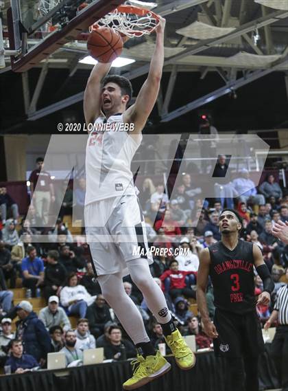 Thumbnail 2 in Hargrave Military Academy vs Orangeville Prep (Spalding Hoophal Classic) photogallery.