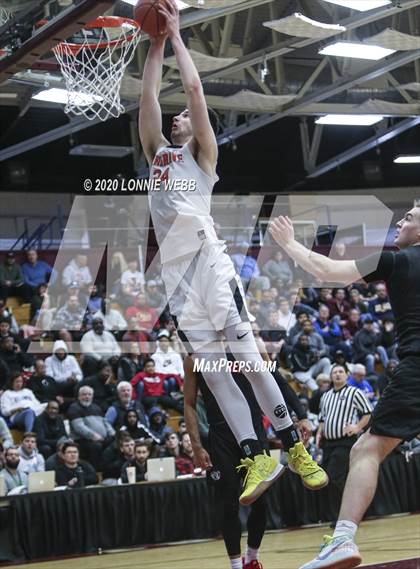 Thumbnail 2 in Hargrave Military Academy vs Orangeville Prep (Spalding Hoophal Classic) photogallery.