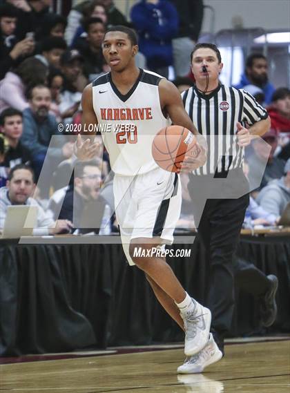 Thumbnail 3 in Hargrave Military Academy vs Orangeville Prep (Spalding Hoophal Classic) photogallery.