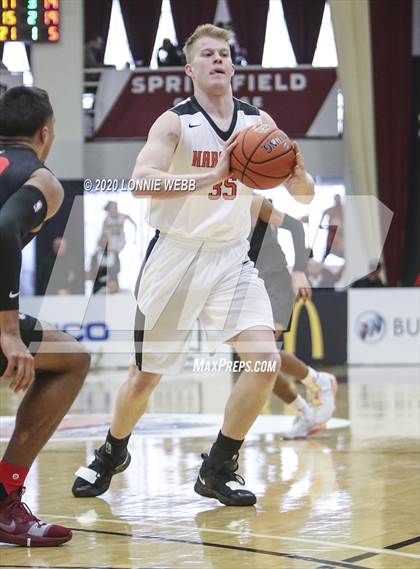 Thumbnail 1 in Hargrave Military Academy vs Orangeville Prep (Spalding Hoophal Classic) photogallery.