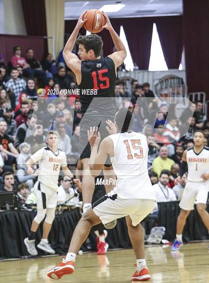 Thumbnail 3 in Hargrave Military Academy vs Orangeville Prep (Spalding Hoophal Classic) photogallery.