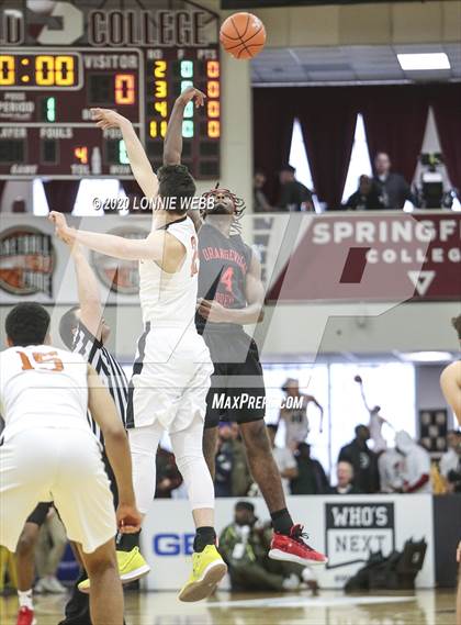 Thumbnail 3 in Hargrave Military Academy vs Orangeville Prep (Spalding Hoophal Classic) photogallery.