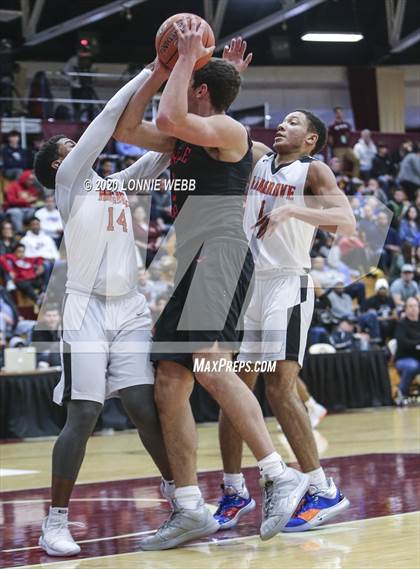 Thumbnail 1 in Hargrave Military Academy vs Orangeville Prep (Spalding Hoophal Classic) photogallery.
