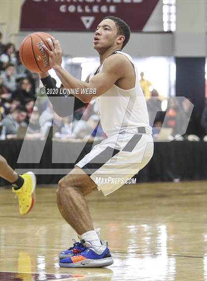 Thumbnail 3 in Hargrave Military Academy vs Orangeville Prep (Spalding Hoophal Classic) photogallery.