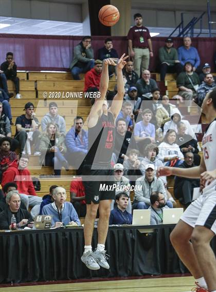 Thumbnail 2 in Hargrave Military Academy vs Orangeville Prep (Spalding Hoophal Classic) photogallery.