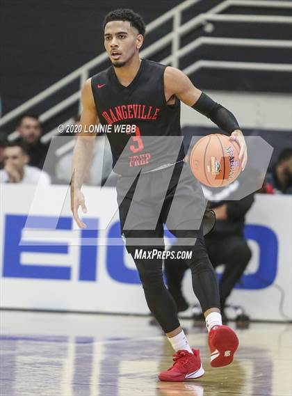 Thumbnail 3 in Hargrave Military Academy vs Orangeville Prep (Spalding Hoophal Classic) photogallery.