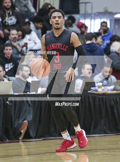 Thumbnail 3 in Hargrave Military Academy vs Orangeville Prep (Spalding Hoophal Classic) photogallery.