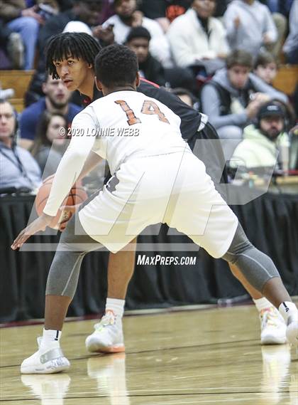 Thumbnail 1 in Hargrave Military Academy vs Orangeville Prep (Spalding Hoophal Classic) photogallery.