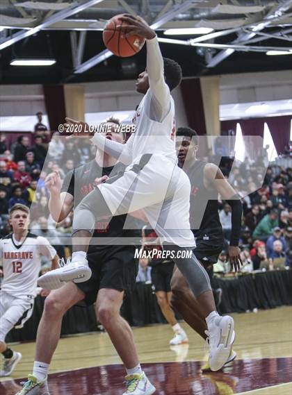 Thumbnail 1 in Hargrave Military Academy vs Orangeville Prep (Spalding Hoophal Classic) photogallery.