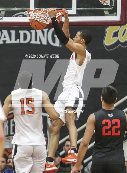 Thumbnail 2 in Hargrave Military Academy vs Orangeville Prep (Spalding Hoophal Classic) photogallery.
