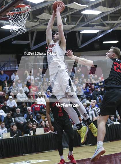 Thumbnail 1 in Hargrave Military Academy vs Orangeville Prep (Spalding Hoophal Classic) photogallery.