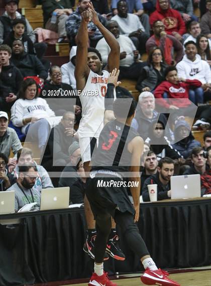 Thumbnail 3 in Hargrave Military Academy vs Orangeville Prep (Spalding Hoophal Classic) photogallery.
