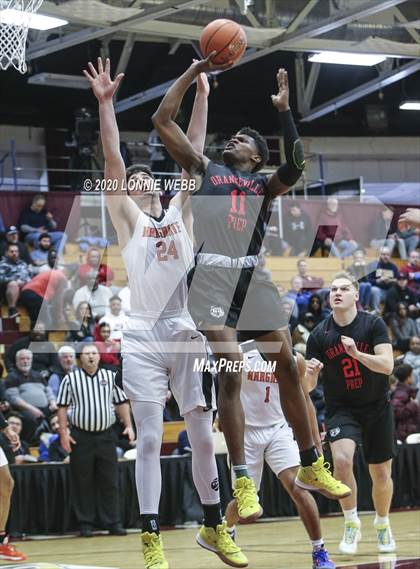 Thumbnail 1 in Hargrave Military Academy vs Orangeville Prep (Spalding Hoophal Classic) photogallery.