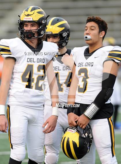 Thumbnail 1 in Del Oro vs. Grace Brethren (CIF State D2AA Final) photogallery.