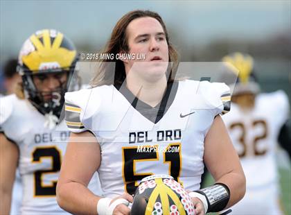 Thumbnail 2 in Del Oro vs. Grace Brethren (CIF State D2AA Final) photogallery.