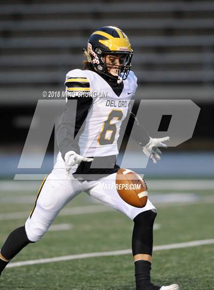 Thumbnail 2 in Del Oro vs. Grace Brethren (CIF State D2AA Final) photogallery.