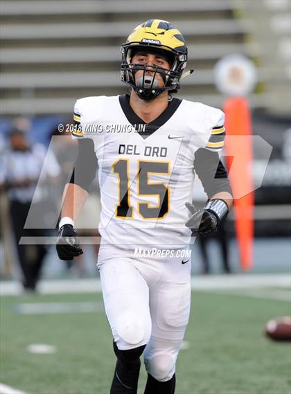 Thumbnail 2 in Del Oro vs. Grace Brethren (CIF State D2AA Final) photogallery.