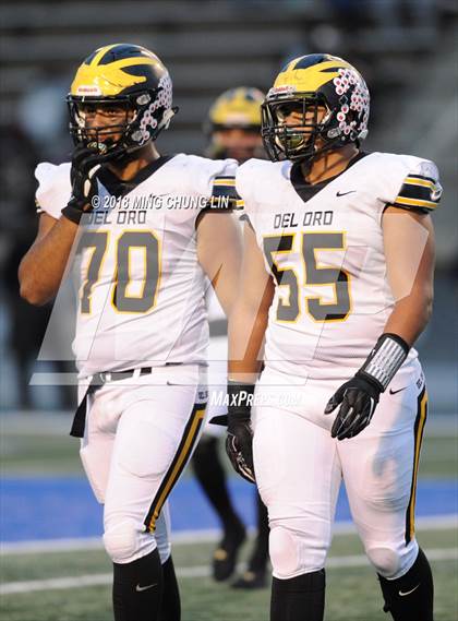 Thumbnail 1 in Del Oro vs. Grace Brethren (CIF State D2AA Final) photogallery.