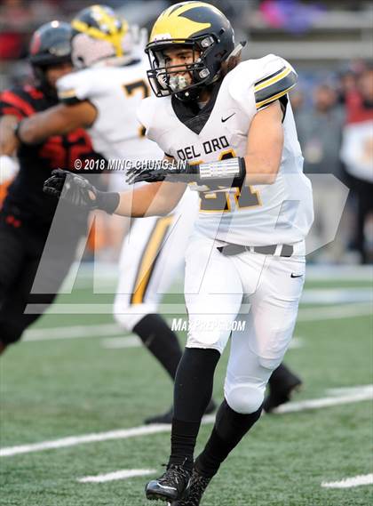 Thumbnail 1 in Del Oro vs. Grace Brethren (CIF State D2AA Final) photogallery.