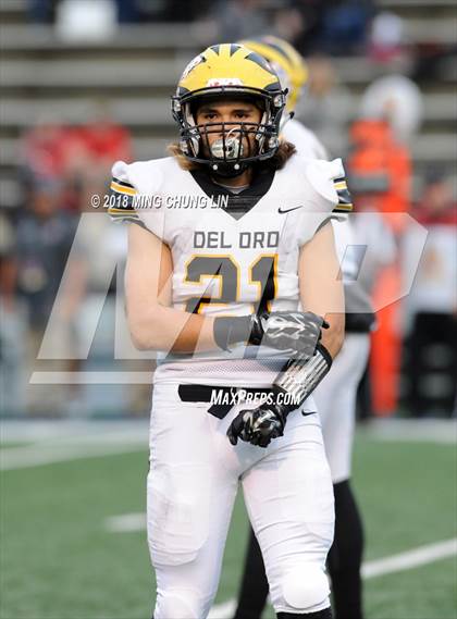 Thumbnail 1 in Del Oro vs. Grace Brethren (CIF State D2AA Final) photogallery.