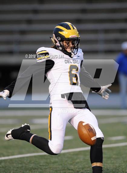 Thumbnail 3 in Del Oro vs. Grace Brethren (CIF State D2AA Final) photogallery.