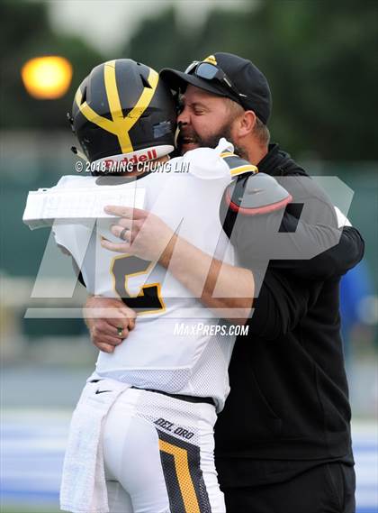 Thumbnail 1 in Del Oro vs. Grace Brethren (CIF State D2AA Final) photogallery.