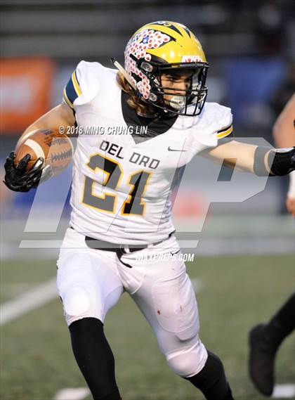 Thumbnail 3 in Del Oro vs. Grace Brethren (CIF State D2AA Final) photogallery.