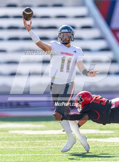 Thumbnail 3 in American Fork vs. Skyridge (UHSAA 6A Semifinal) photogallery.