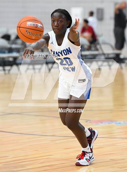 Thumbnail 2 in Westwood vs. Canyon View - Section 7 Basketball Tournament photogallery.
