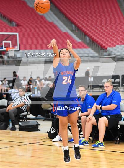 Thumbnail 2 in Westwood vs. Canyon View - Section 7 Basketball Tournament photogallery.