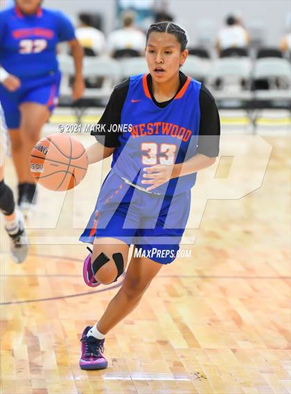 Thumbnail 3 in Westwood vs. Canyon View - Section 7 Basketball Tournament photogallery.
