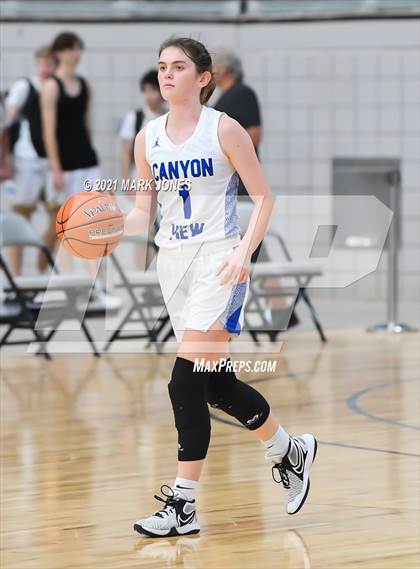 Thumbnail 3 in Westwood vs. Canyon View - Section 7 Basketball Tournament photogallery.